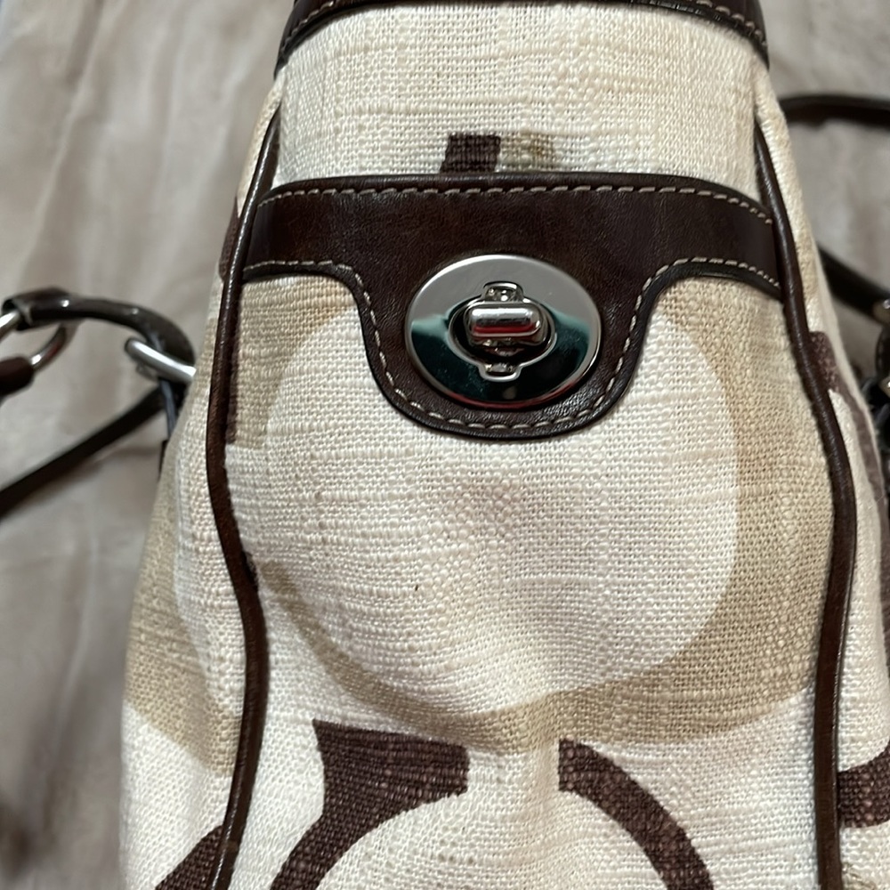 Coach gallery canvas tote bag B24 - Picture 5 of 15